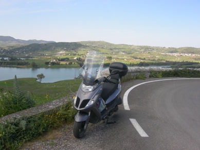 Un secondo di riposo sul lago